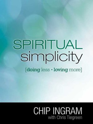 cover image of Spiritual Simplicity